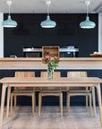 Table de salle à manger à rallonge en bois massif TOKIO | KARPIS