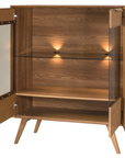 Vitrine en chêne LEO 16 | LoftStory