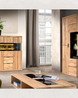 Vitrine en chêne NAPOLI 22 | LoftStory