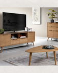 Table à manger extensible en chêne LEO 40 | LoftStory