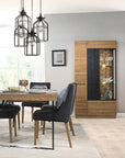 Vitrine en chêne MOZAIK 12 | LoftStory