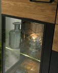 Vitrine en chêne MOZAIK 15 | LoftStory