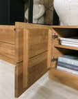 Meuble TV en chêne MOZAIK 25 | LoftStory