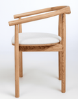 Lot de 2 ou 4 chaises tapissées en chêne massif Lea | VESKOR