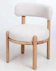 Lot de 2 chaises en bois de chêne massif Lova | VESKOR