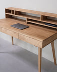 Table à écrire en chêne massif MALMO 2 | VESKOR