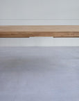 Table de salle à manger à rallonge en chêne massif BERGAMO | VESKOR