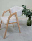 Chaise en bois massif chêne ou noyer SUÈDE | VESKOR