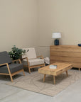 Table basse en bois massif SWEDEN | VESKOR