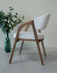 Chaise en bois massif chêne ou noyer SUÈDE | VESKOR