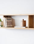 Etagère en bois massif de chêne MALMO 2 | VESKOR