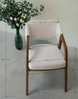 Chaise en bois massif chêne ou noyer SUÈDE | VESKOR