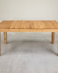Table de salle à manger à rallonge en chêne massif KODAMA | VESKOR