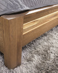 Structure de lit en chêne rustique VELVET 76 | LoftStory