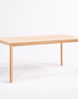 Table de salle à manger fixe en bois massif DITA | KARPIS