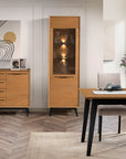 Table à manger extensible en chêne LAZURE 40 | LoftStory