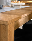 Table à manger à rallonges en chêne VELVET 40 | LoftStory
