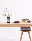 Table de salle à manger fixe en bois massif DITA | KARPIS
