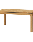 Table à manger à rallonges en chêne OPORTO 40 | LoftStory
