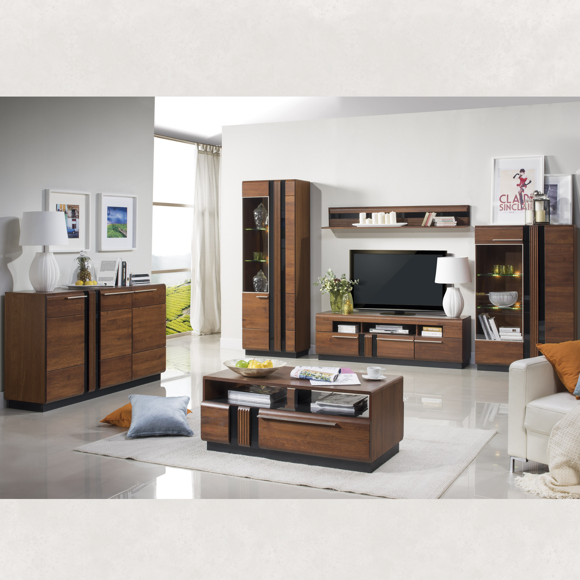 Vitrine en chêne PORTI 10 | LoftStory