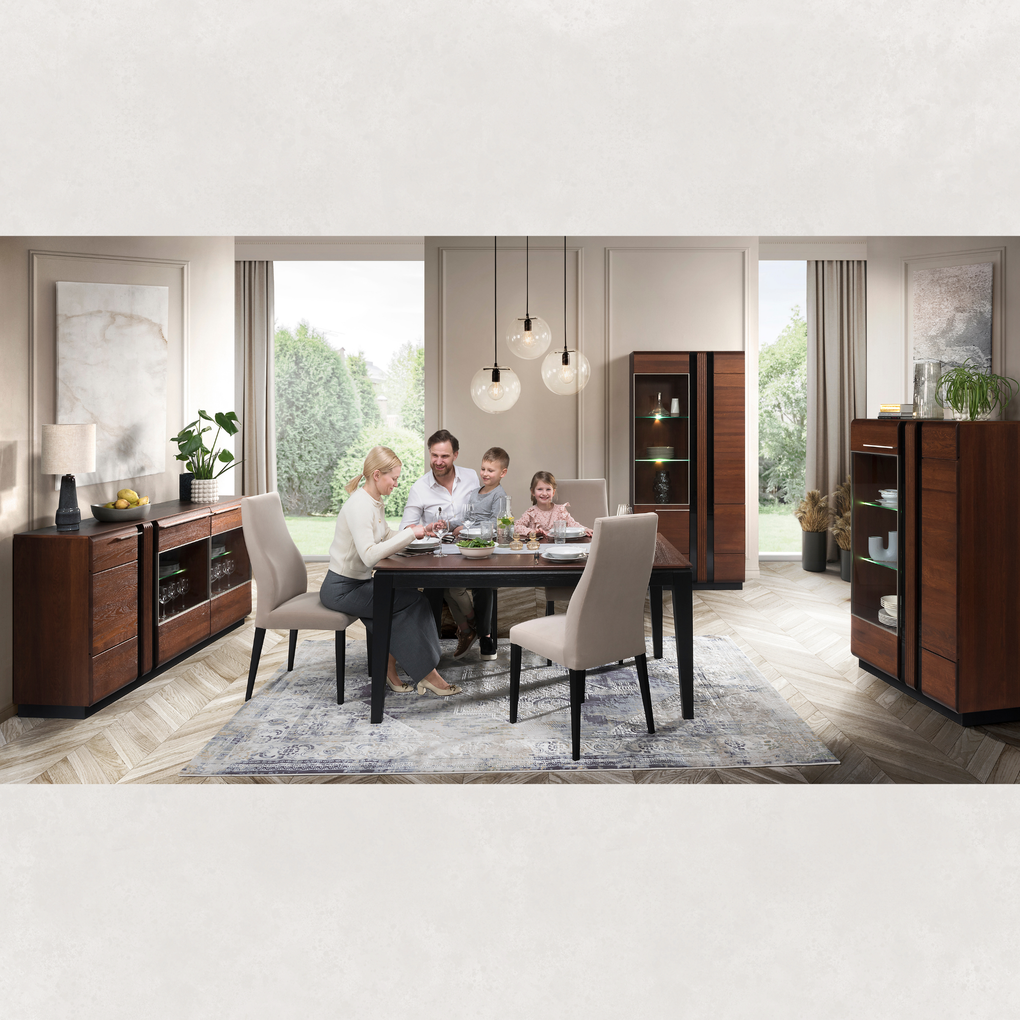 Vitrine en chêne PORTI 15 | LoftStory