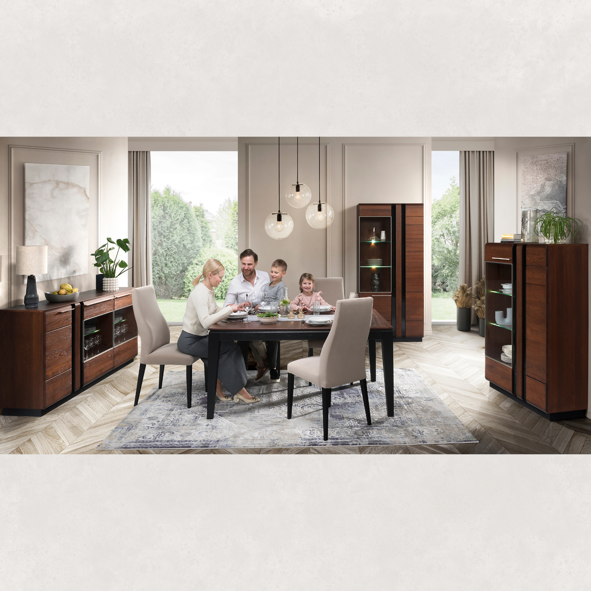 Vitrine en chêne PORTI 10 | LoftStory