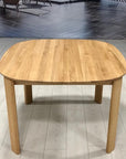 Table de salle à manger ronde à rallonge en chêne massif Victoria | VESKOR