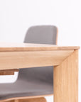 Table de salle à manger à rallonge en bois massif DITA | KARPIS