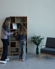 Bibliothèque en bois massif SWEDEN 1 | VESKOR