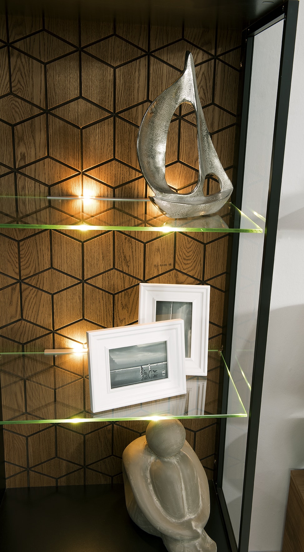 Vitrine en chêne MOZAIK 10 | LoftStory