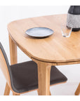 Table de salle à manger fixe en hêtre ou chêne massif IKONA | KARPIS