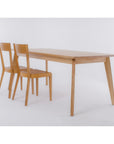 Table de salle à manger fixe en bois massif PREMIER | KARPIS