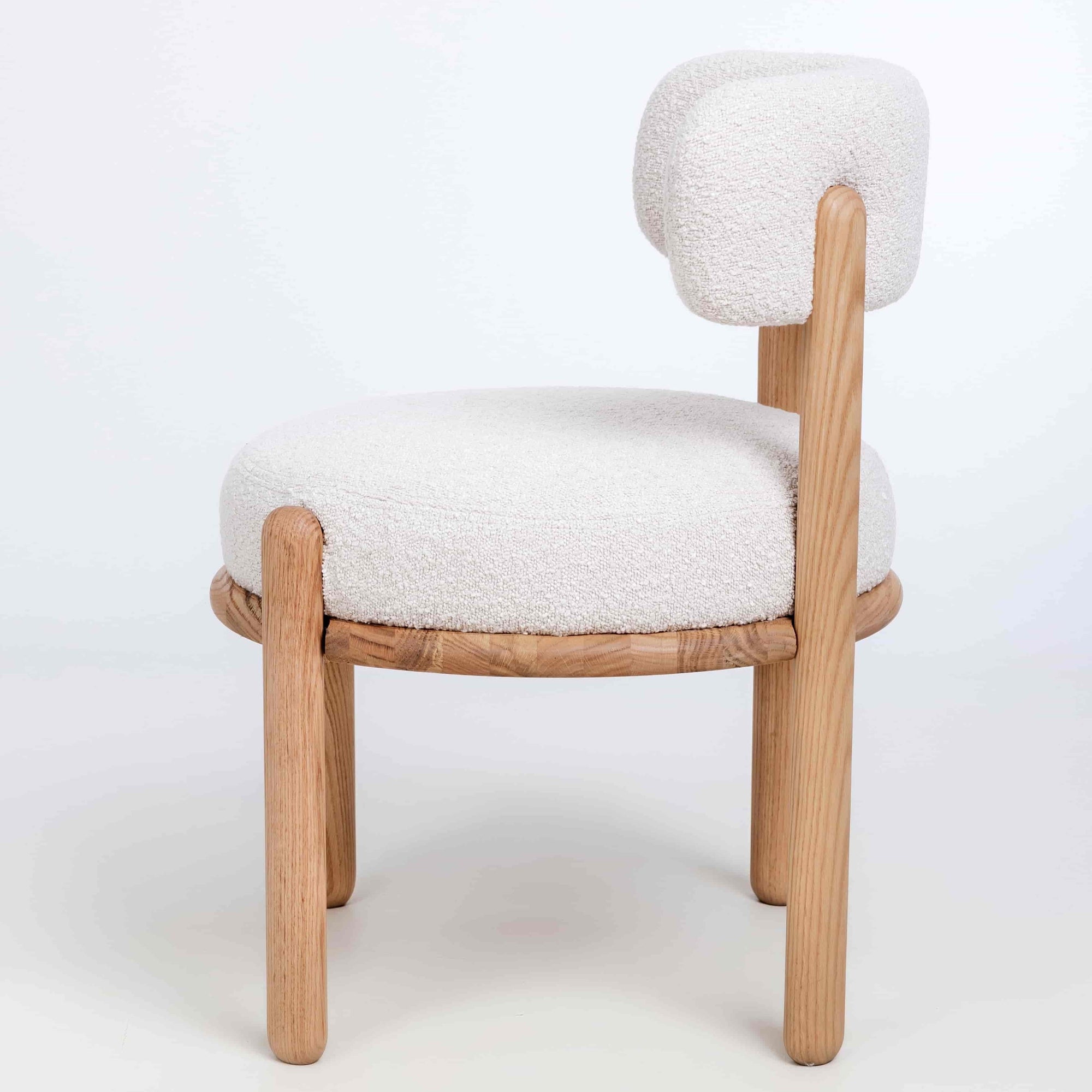 Lot de 2 chaises en bois de chêne massif Lova | VESKOR
