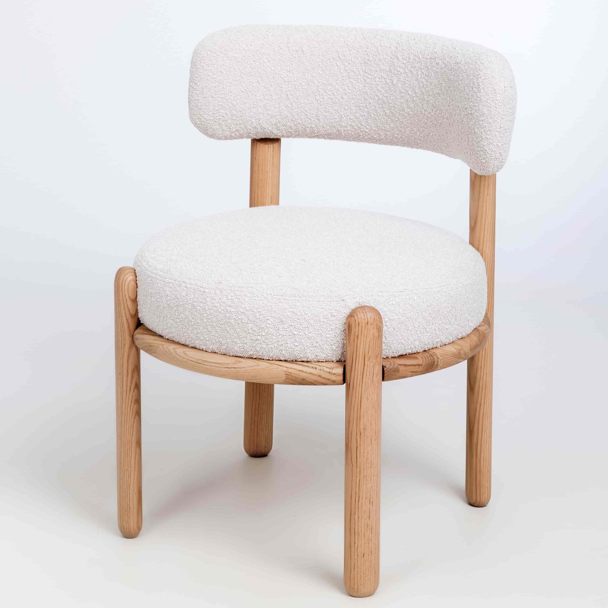 Lot de 2 chaises en bois de chêne massif Lova | VESKOR