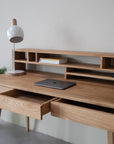 Table à écrire en chêne massif MALMO 2 | VESKOR