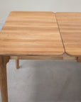 Table de salle à manger à rallonge en chêne massif ASTRID | VESKOR