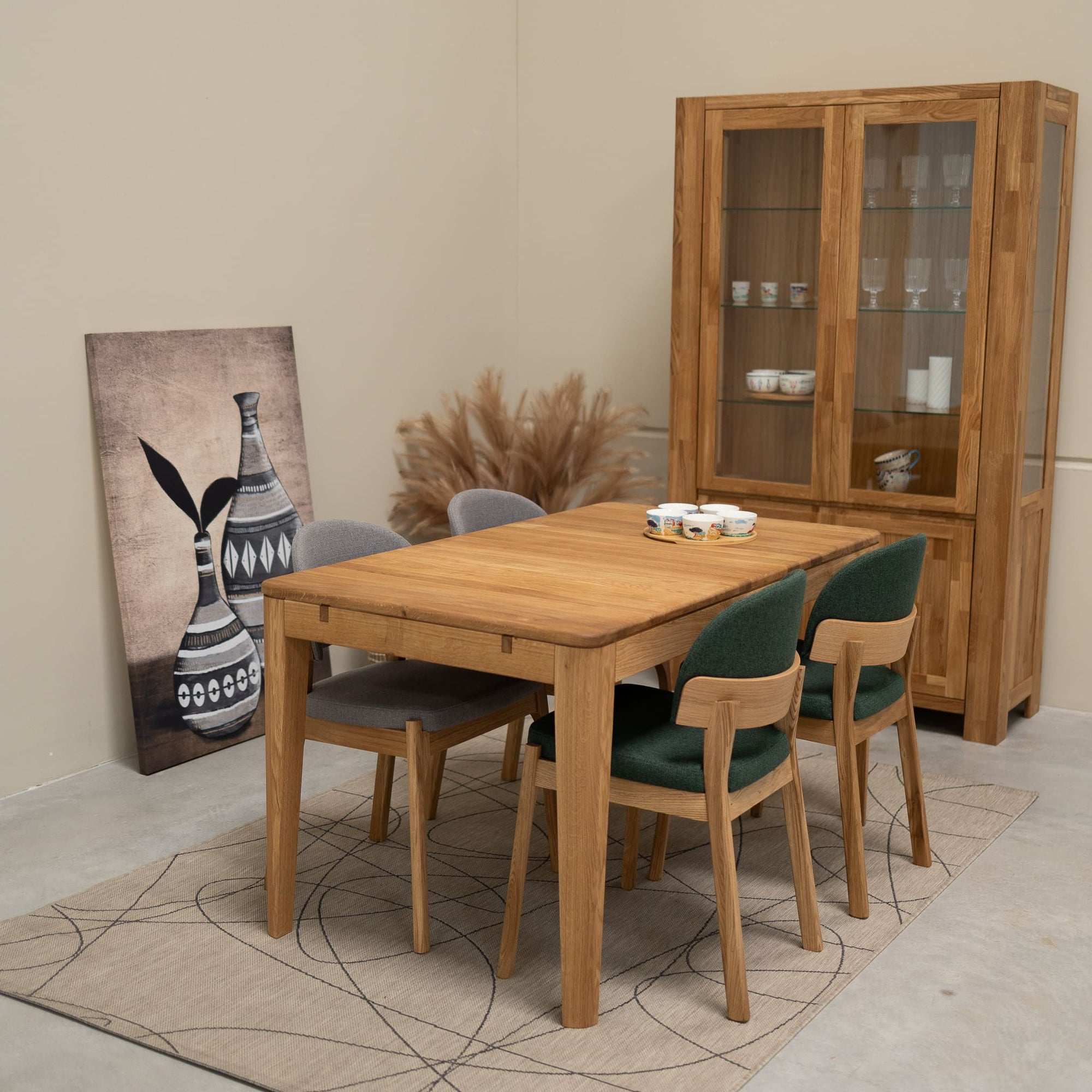 Lot de 2 ou 4 chaises en chêne massif Astrid | VESKOR