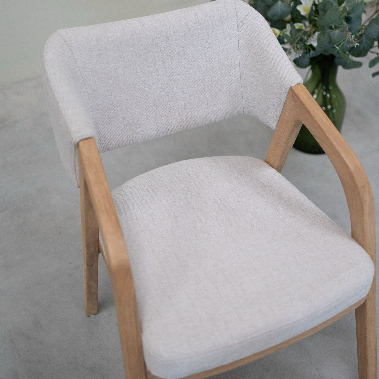 Chaise en bois massif chêne ou noyer SUÈDE | VESKOR
