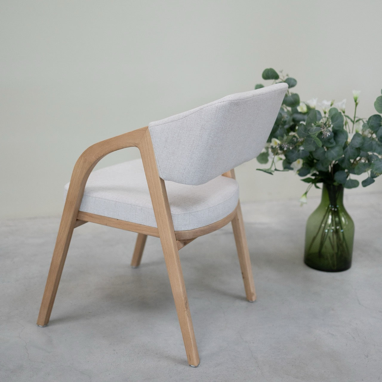 Chaise en bois massif chêne ou noyer SUÈDE | VESKOR