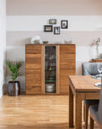 Vitrine en chêne MONTENEGRO 48 | LoftStory