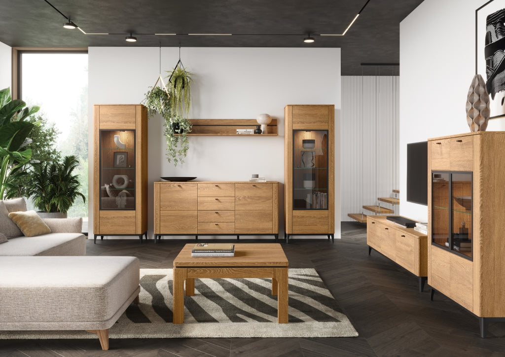 Vitrine en chêne OPORTO 10 | LoftStory