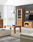 Étagère murale en chêne rustique VELVET 34 | LoftStory