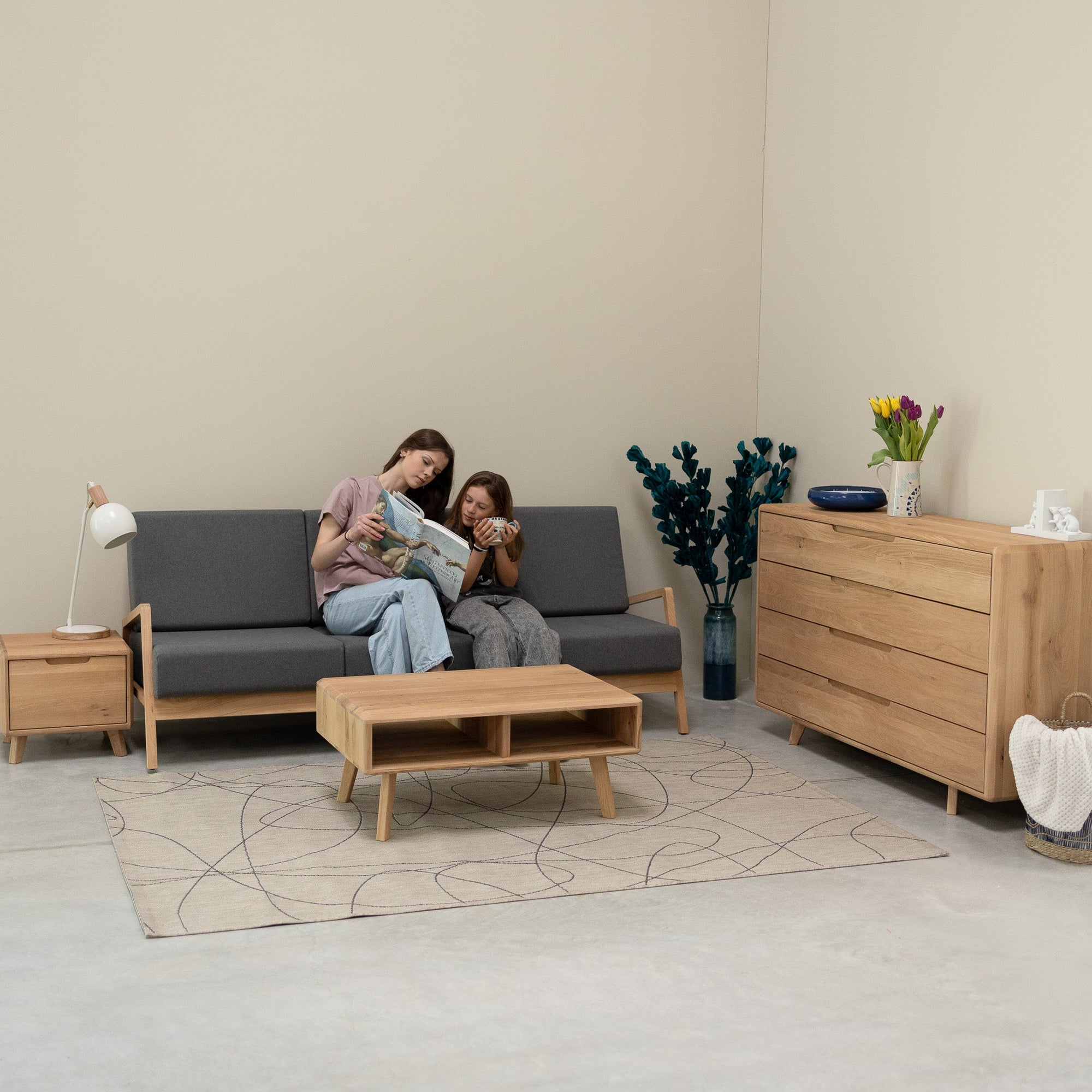 Commode en bois massif SWEDEN 4.2 | VESKOR