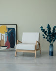Fauteuil en bois massif SUÈDE | VESKOR