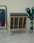 Fauteuil en bois massif SUÈDE | VESKOR