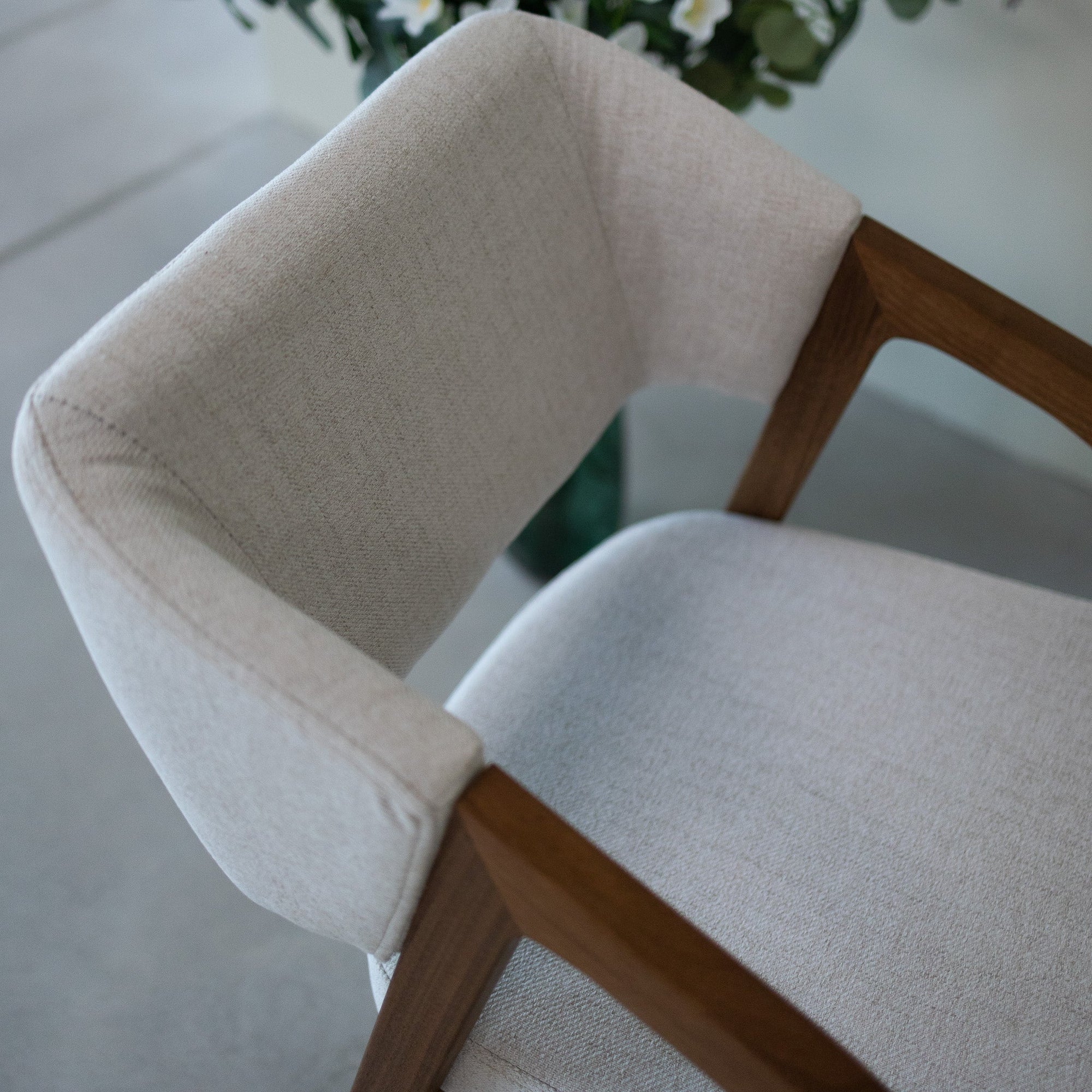 Chaise en bois massif chêne ou noyer SUÈDE | VESKOR