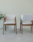 Chaise en bois massif chêne ou noyer SUÈDE | VESKOR