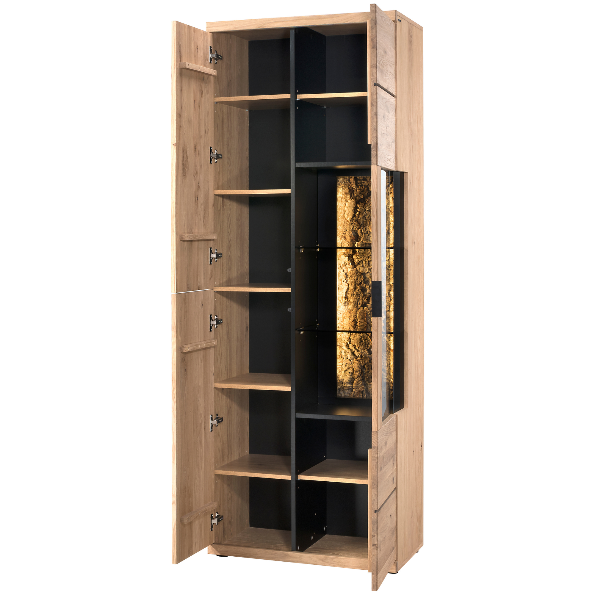 Vitrine en chêne NAPOLI | LoftStory