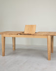 Table de salle à manger à rallonge en chêne massif KODAMA | VESKOR