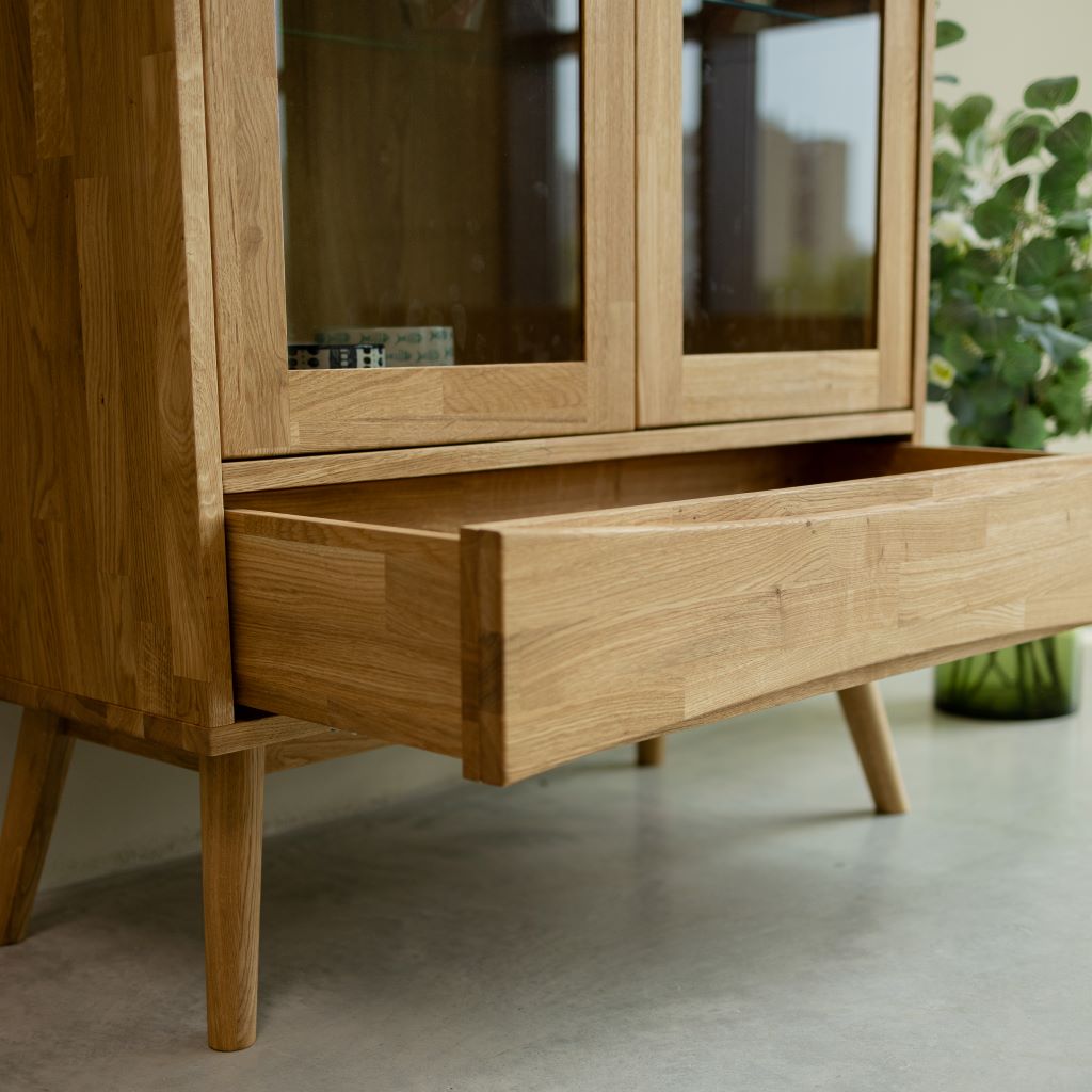 Vitrine en chêne MALMO | VESKOR